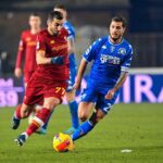 Henrikh Mkhitaryan Instagram - Chasing up the top 4!! #asroma #empoliroma #team #work #micki #mkhitaryan Stadio Carlo Castellani