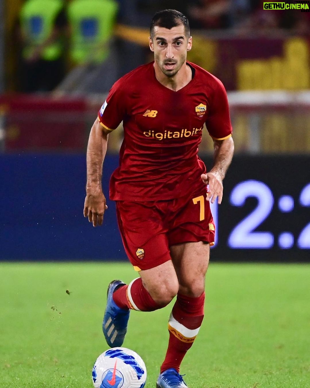 Henrikh Mkhitaryan Instagram - Was a tough match tonight, but most important is we won! Now our focus switches to Sunday’s derby vs #lazio #seriea