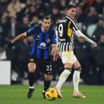 Henrikh Mkhitaryan Instagram - 🖤💙 #JuventusInter #JuveInter #ForzaInter #SerieA
