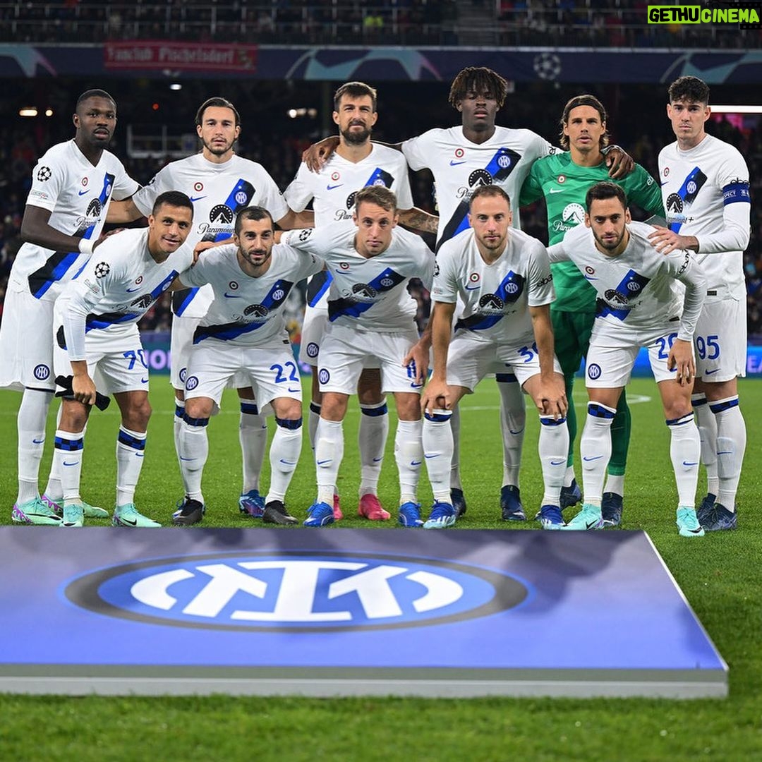 Henrikh Mkhitaryan Instagram - And we do it again: R16 of #ChampionsLeague 👊🏼⚽️🐍💨💨 #Inter #ForzaInter #UCL Red Bull Arena Salzburg