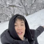 Henry Lau Instagram - Im dreaming... of a...☃️☃️☃️☃️ Jeju Island, South Korea 제주도