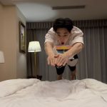 Henry Lau Instagram – #SummerSkyChallenge – how’s my dive?? 🏊‍♂️