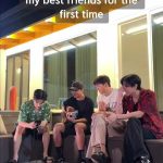 Henry Lau Instagram - Playing my song #SummerSky to my friends @genneo @austinkangg @amosangmusic for the first time 🎶