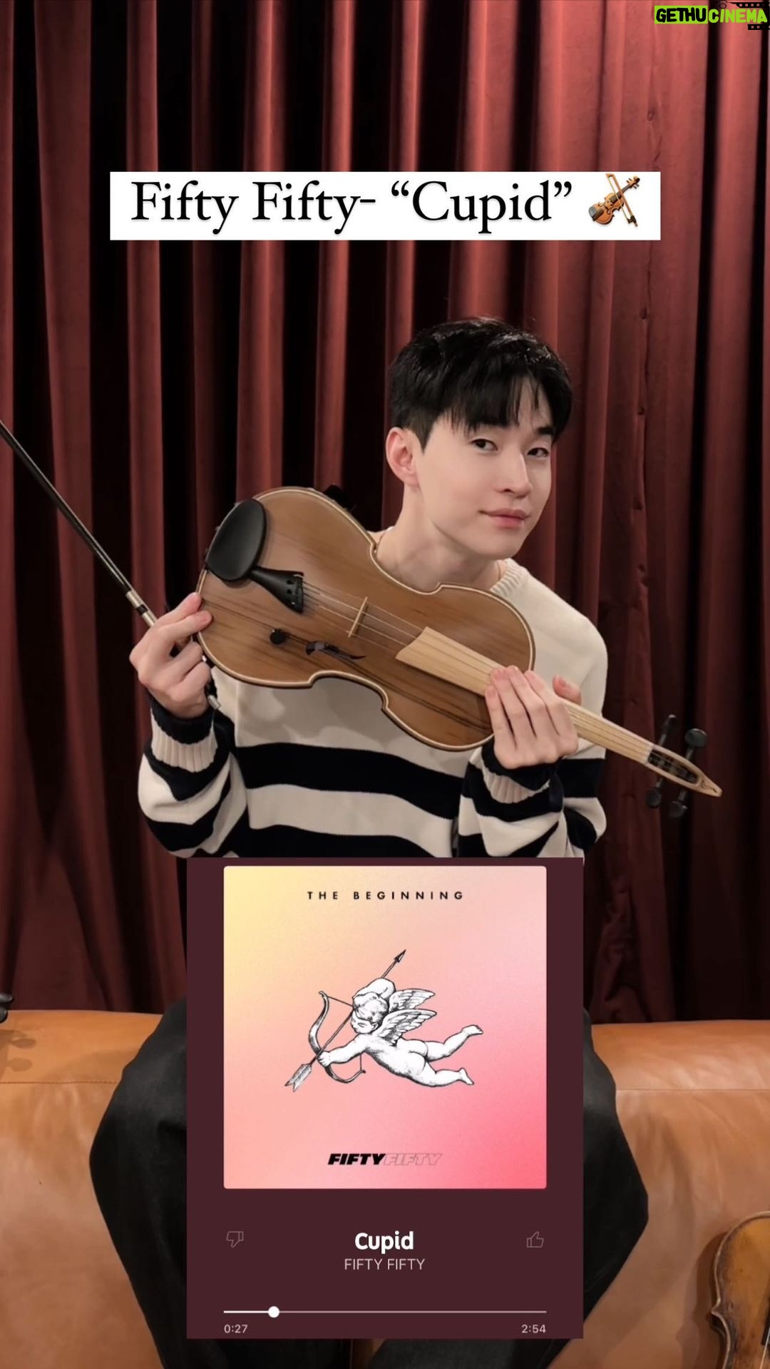 Henry Lau Instagram - What if Fifty Fifty's "Cupid" had a violin solo part?