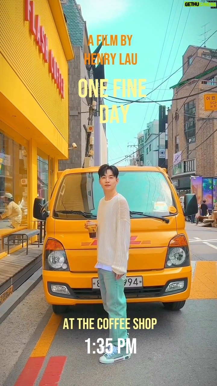 Henry Lau Instagram - what I’m just tryna get some coffee 🤷♂️