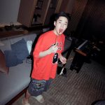 Henry Lau Instagram – nom nom 🍢