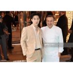 Henry Lau Instagram - My @tiffanyandco journey💙 #tiffanyandco #thetiffanylandmark New York, New York