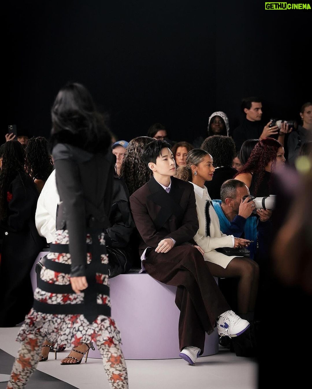 Henry Lau Instagram - Amazing show @off____white #OffWhiteFW24 Paris, France
