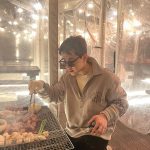 Henry Lau Instagram – 삼겹살 바베큐 anyone ?! 근데 선글 은 절대 멋있을려구 하는거 아니구 ㅋㅋㅋ 눈이 아파서 입니다 ㅎㅎ 강추