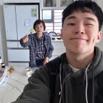 Henry Lau Instagram - my valentines❤️❤️. real love ?! i found this in my album and even tho i look sooo bloated , i really wanted to share hahha . story behind this pic... everytime before i leave the house , my mom would always say "just one more bite" 🍏and force me to eat! awwww!! haha happy valentines everyone !!!!