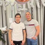 Hesham Gamal Instagram - كل سنه وانت طيب يا عمرو ويارب تكون انجح سنه في حياتك ان شاء الله 🤲🏻❤️ ويارب كمان يبقى وشك حلو عليا وعلى اول فيلم انتجه "تسليم أهالي" اللي نازل بعد بكره ان شاء الله 🤲🏻 وفرصه اني اشكرك في عيد ميلادك على انك ساعدتني في حاجات كتير اوي في الفيلم ده من وقت ما قررت انتجه لحد نزوله في اكبر تفاصيل واقل تفاصيل وحتى في الدعايا وافكار البوسترات 👏🏻 شكرا وانا مبسوط بجد بصداقتك وشغلنا مع بعض 💪🏻❤️