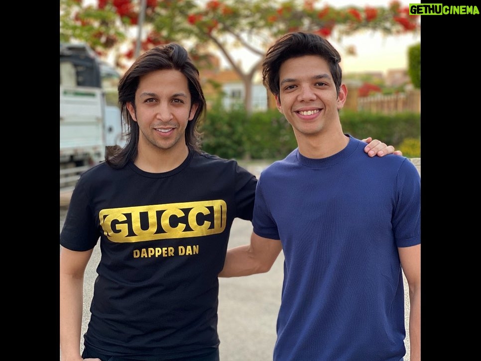 Hesham Gamal Instagram - Happy birthday to the purest heart, my young brother & the original inspiration to (Youssef’s) character in Fe Baytena Robot 🥳❤️ To manyyyyy manyyyy memories to come isa joeyyy 🤩