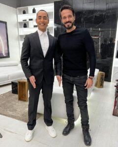 Hesham Gamal Instagram - الصور دي عشان الناس اللي بتلومني اني كل ده منفذتش وعدي وحققت حلم لذيذ انه يقابل يوسف الشريف 😅❤️🤖