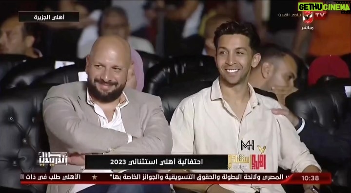 Hesham Gamal Instagram - الشكر من بيبو غير والله 🦅❤️ #BIBO #LEGEND #Roznama Its different when it comes from the Legend 🦅❤️