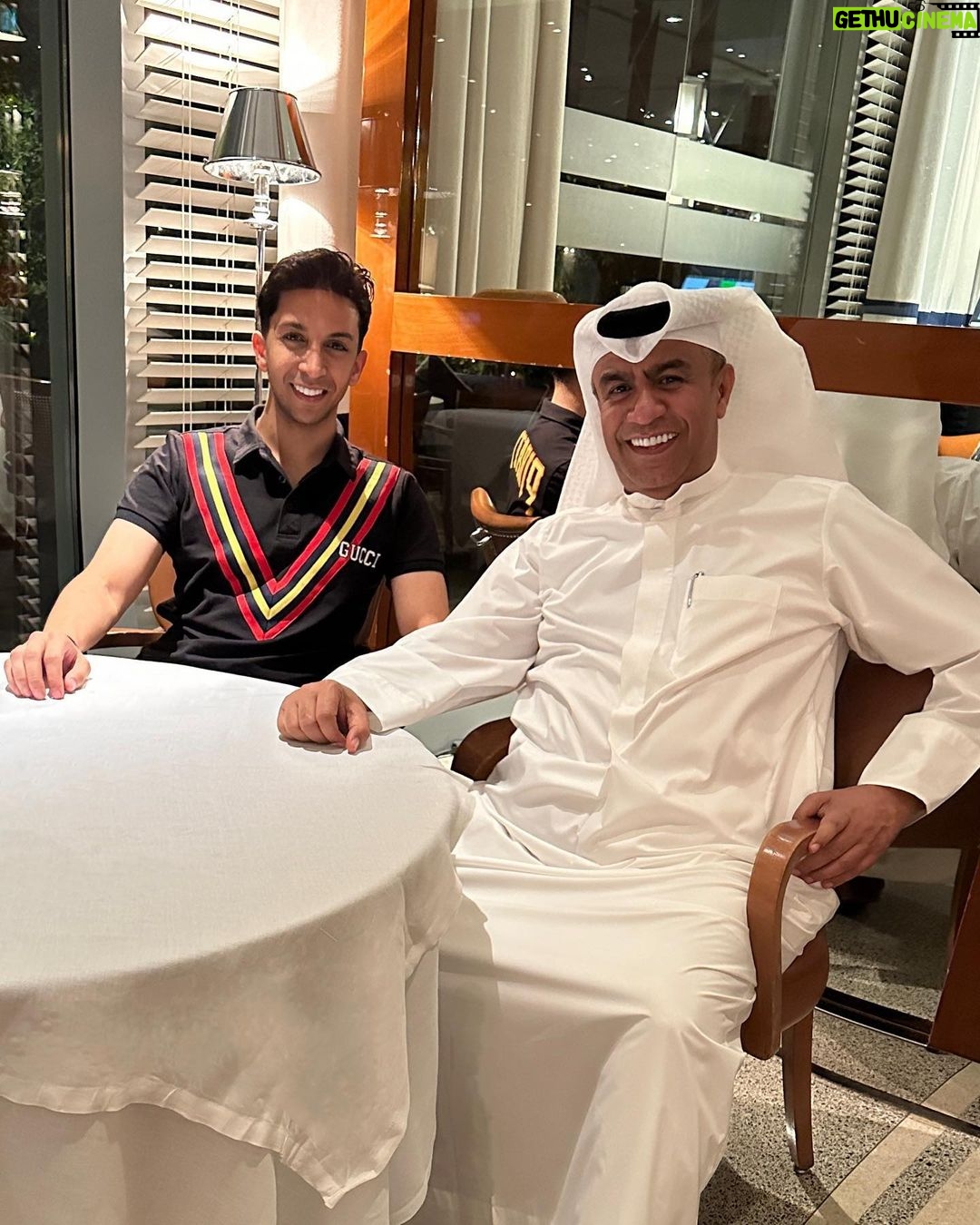 Hesham Gamal Instagram - مع المذيع المخضرم والاداري المحترف و الاهلاوي الكبير الاستاذ يعقوب السعدي 🦅❤️ شكرا على الدعوه الراقيه 🌹