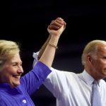 Hillary Clinton Instagram - When you're lucky to live into your seventies or eighties, the difference of a few years doesn't matter all that much. Joe Biden and Donald Trump are effectively the same age. Let's use that as a baseline. So this week, it's become clear the choice for this November is between one of the most effective presidents of our lifetimes, in Joe Biden... or someone who tried to overthrow our democracy, has been indicted 91 times, and says he wants to be a "day one" dictator if elected again. I'm choosing Biden. How about you?