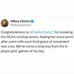 Hillary Clinton Instagram - 💛