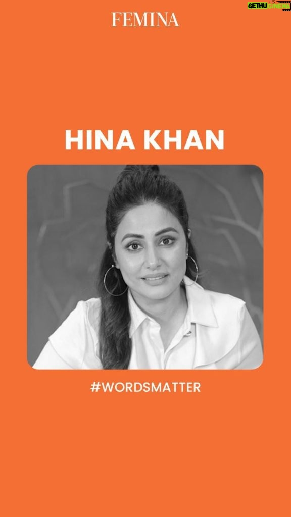 Hina Khan Instagram - Join @realhinakhan as she champions empowerment and individuality, breaking free from labels and stereotypes placed on women. Discover how she’s making her #WordsMatter this #WomensDay 💪🏼✨ #Femina #HinaKhan #InternationalDayOfWomen #Reels