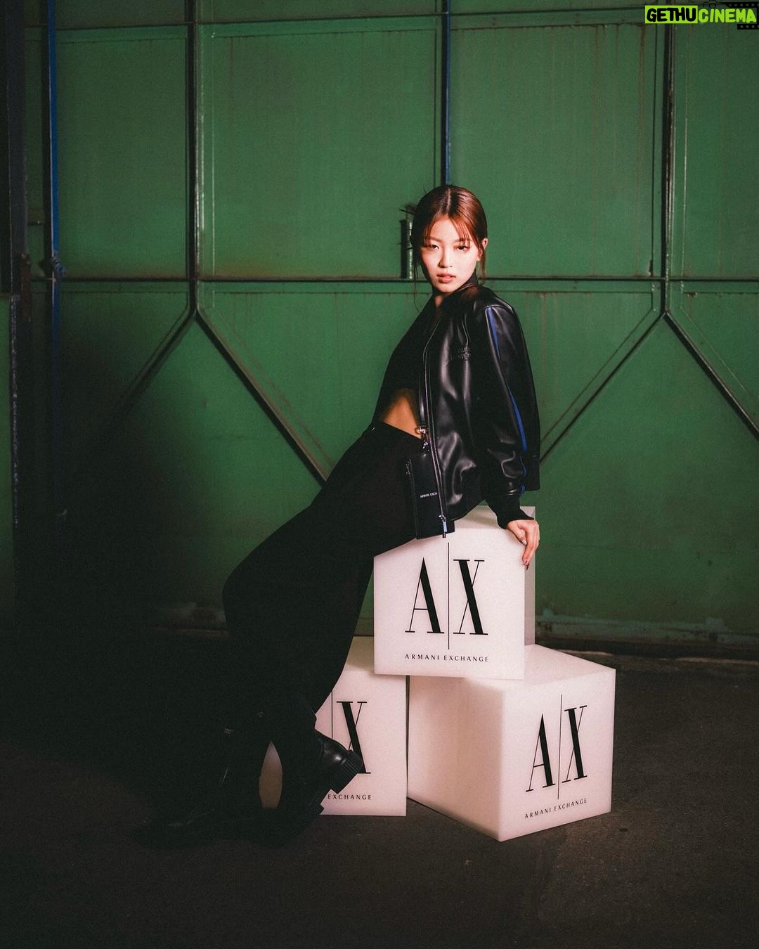 Hina Yoshihara Instagram - for @armaniexchange 💫 . @rainbowdiscoclub #armaniexchange #rainbowdiscoclub