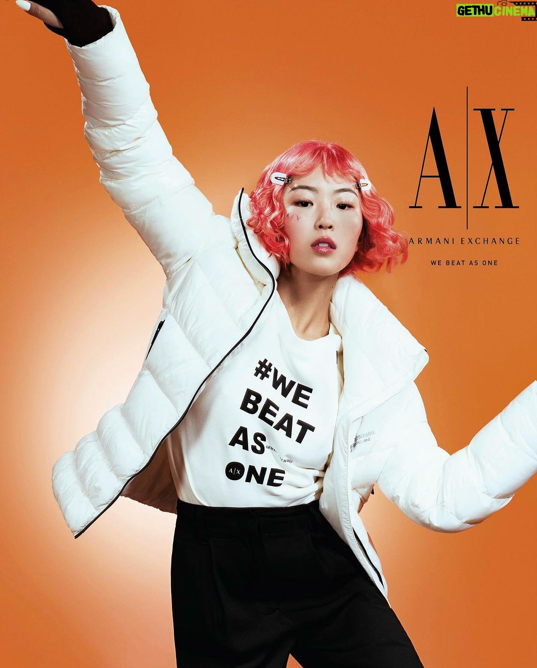 Hina Yoshihara Instagram - @armaniexchange #AXfw23 #ad for Giorgio Armani❤️ • PHOTOGRAPHER @thuethuethuethuethuethue STYLIST @marcgoehring HAIR STYLIST @soichiinagaki MAKE UP ARTIST @patrickglatthaar VIDEO DIRECTOR @savemymind