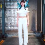 Hina Yoshihara Instagram - 👽👽👽 photographer @kee.yamada stylist @luvamnm head piece artist @hiiii_1025 tops, pants @koki_iwanaka Tokyo, Japan