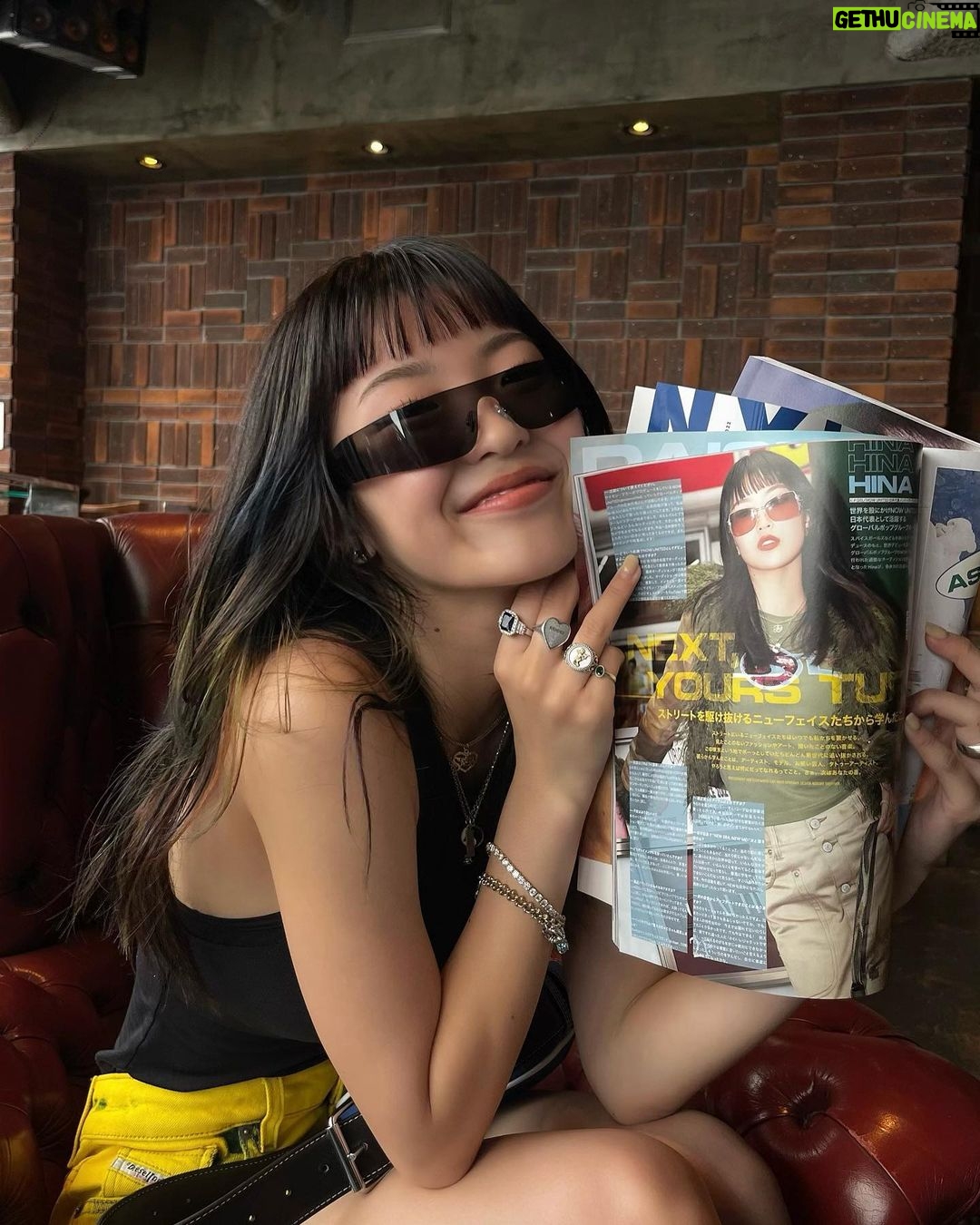 Hina Yoshihara Instagram - 今日から発売の @nylonjapan に載っているよ💖インタビューも載っているので是非手に取ってチェックしてみてね⭐︎ Tokyo, Japan