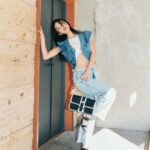 Hina Yoshihara Instagram - with @michaelkors #ColbyByKors #MKPartner 🖤🤍🖤🤍