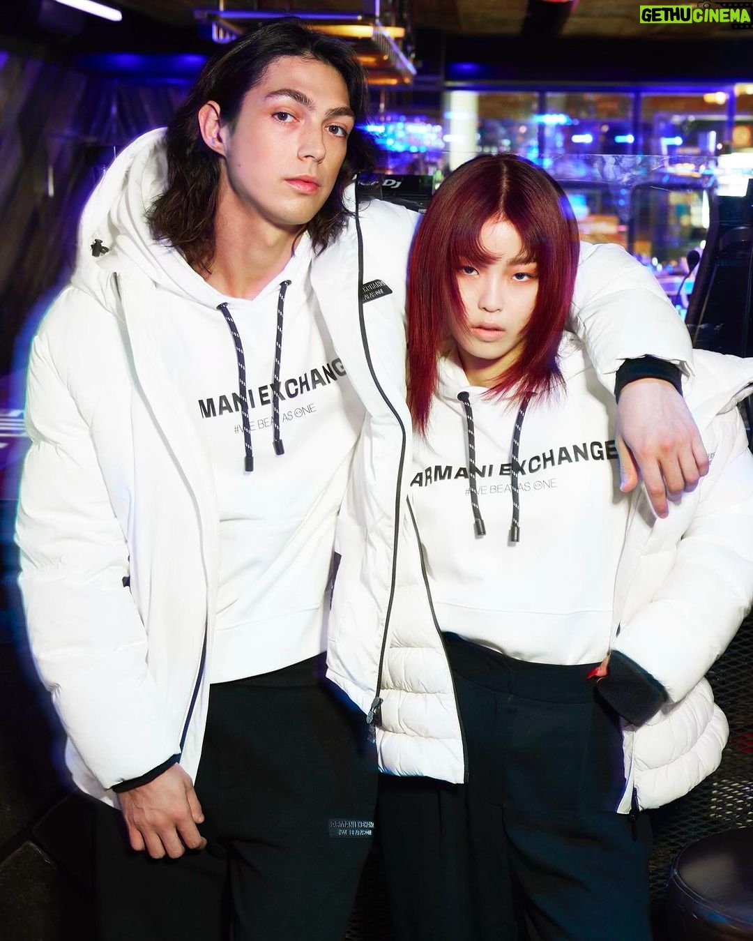 Hina Yoshihara Instagram - @armaniexchange