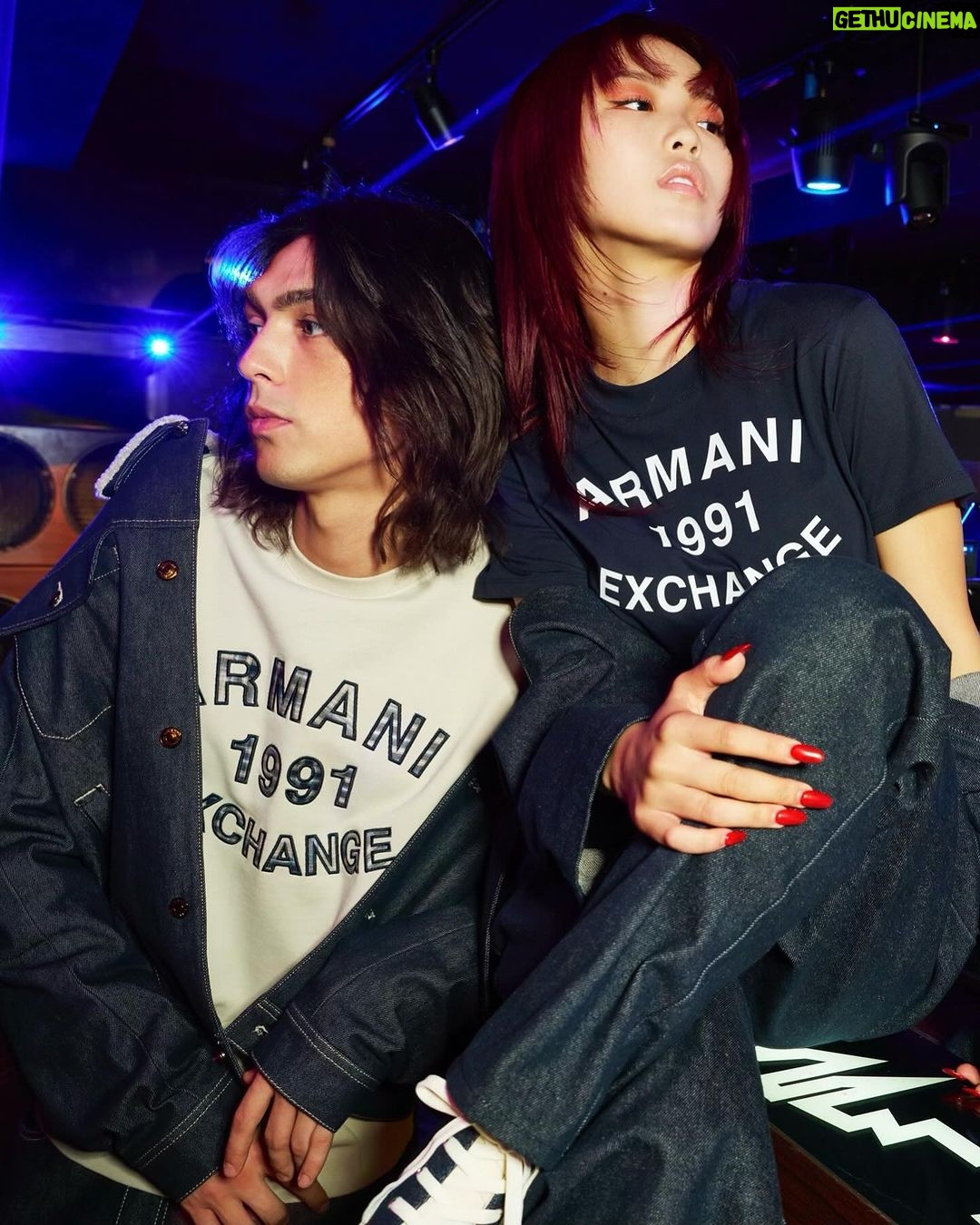 Hina Yoshihara Instagram - @armaniexchange