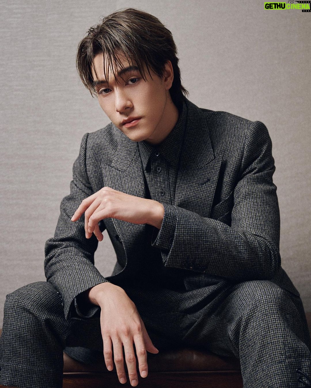 Hirunkit Changkham Instagram - Suit up for @EmporioArmani ✨ #EmporioArmani