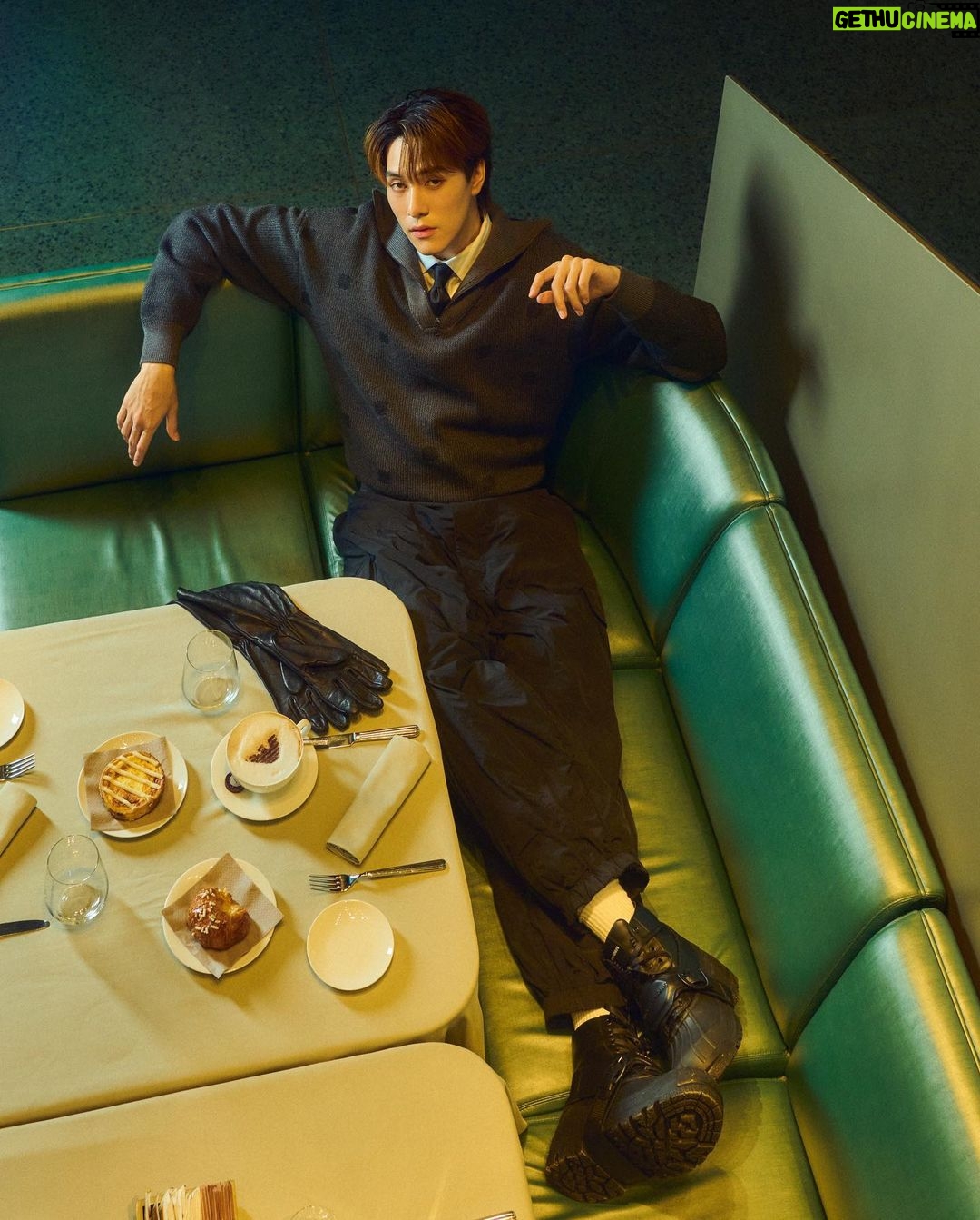 Hirunkit Changkham Instagram - Special thanks🤍 @armanibeauty @emporioarmaniristorante Emporio Armani Ristorante Milan