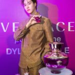 Hirunkit Changkham Instagram - Thank you Malaysia! I'm very happy to be back with Versace Dylan Purple. 💜 You're the sweetest. 💜 #DylanPurplexNani #VersaceFragrances #VersaceDylanPurpleMY #VersaceDylanPurpleTH @sephoramy @thaisephora