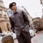 Hirunkit Changkham Instagram - Strolling the city with #DGSS24 #DolceGabbana