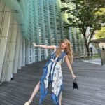 Hitomi Honda Instagram - . FENDIの素敵なカバンとお洋服で美術館へ🧳 みなさん夏休み楽しんでますか🌻 @fendi 🧵🪡 #FENDI #pr