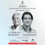 Homayoun Shajarian Instagram - ۰ مهربانان گرامی تهیه بلیط از روز جمعه ساعت ۱۵ به وقت محلی از وبسایت Platinumlist.net میسر می باشد.