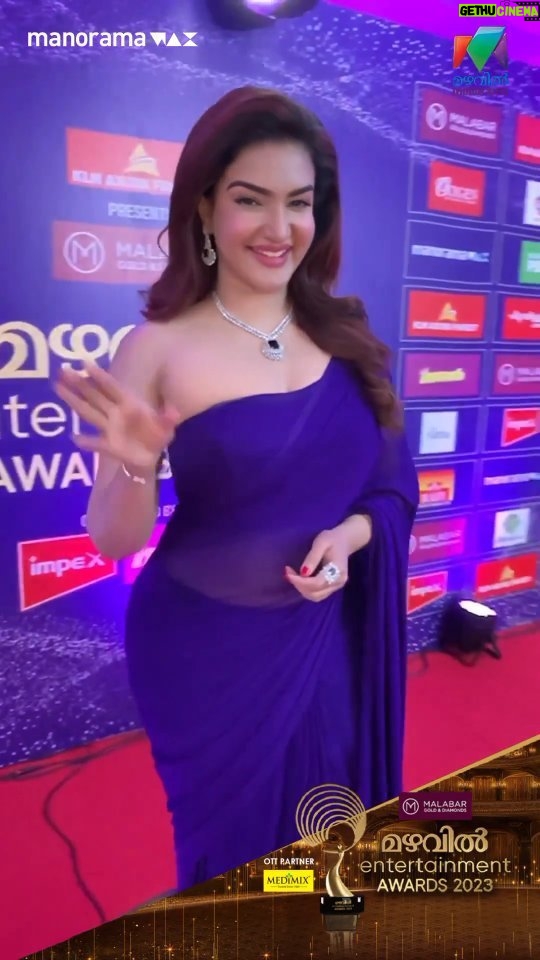 Honey Rose Instagram - @mazhavilmanoramatv @kushalsfashionjewellery @sreshtamakeup @tanith_design