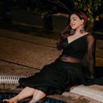 Honey Rose Instagram - Photography @_thrilokadhipathi_ Costume @tanith_design Accessories @anokhi_priyakishore