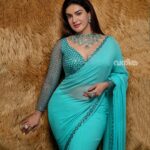 Honey Rose Instagram - @vanithamagazine @honeyroseinsta photo @sreekanth_kalarickal Makeup @sreshtamakeup Costume @tanith_design @shijukris Jewellery @goodwillcollectionskerala Text @gopinathvijeesh Colour grading @michaelaerthedathu