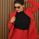 Honey Rose Instagram - Keep calm and be a lady in red❤️ Photography @Snehanjalidigital @prasadsneha007 @jkmenon_director Mua @renjurenjimar