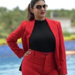 Honey Rose Instagram - Keep calm and be a lady in red❤️ Photography @Snehanjalidigital @prasadsneha007 @jkmenon_director Mua @renjurenjimar