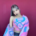 Hong Eun-chae Instagram - 💜🩷💜