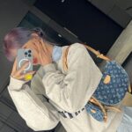 Hong Eun-chae Instagram - 🩵 @louisvuitton #광고 #louisvuitton #LVRemix #LVRush