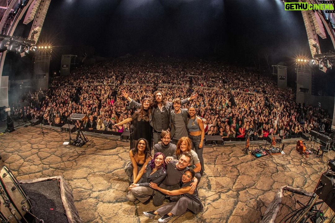 Hozier Instagram - Los Angeles, I don’t really have the words. Thank you for all the love and support I felt at the @hollywoodbowl, performing to you in that space was a dream and the sweetest way to end this US run. Thank you to the incredible @madicunningham for being with us these months and lighting the tour with her sheer brilliance. Thank you to anyone who bought a ticket to one of these shows over the past eight weeks. 📸 @RuthlessImagery Hollywood Bowl, Los Angeles, Ca