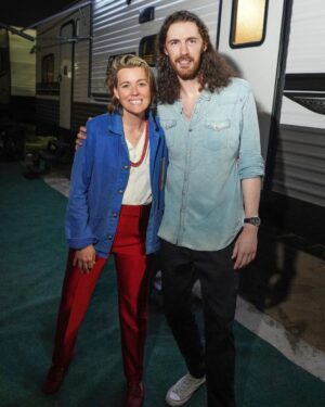 Hozier Instagram - Excited to share #UnrealUnearth in less than 24 hours and give you a listen to this album in its entirety! 

Also thrilled to announce my next single Damage Gets Done, which features my good friend and incredible artist @BrandiCarlile.

🖤 (link in bio)
