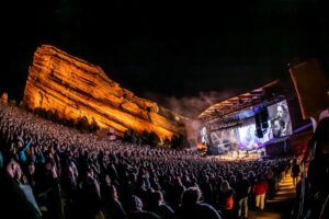 Hozier Instagram - Two beautiful nights at @redrocksco. Thank you to every single person that came to one of the last two shows. There are certain moments when I’m overwhelmingly confronted by how fortunate I am to do what I do and find myself where the music has taken me. Finding myself in that unique place with all of you was one such moment of sheer stunned gratitude. Thank you 🖤

📸 @RuthlessImagery