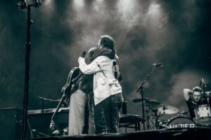 Hozier Instagram - @ironblossomrva! Thank you for giving us all that lift the other night, so good to melt on that stage with you in Richmond. Thank you again to the incredible @noahkahanmusic for joining me up there and bringing us all so much joy!

📸 @hutchandstuff