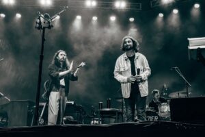 Hozier Instagram - @ironblossomrva! Thank you for giving us all that lift the other night, so good to melt on that stage with you in Richmond. Thank you again to the incredible @noahkahanmusic for joining me up there and bringing us all so much joy!

📸 @hutchandstuff