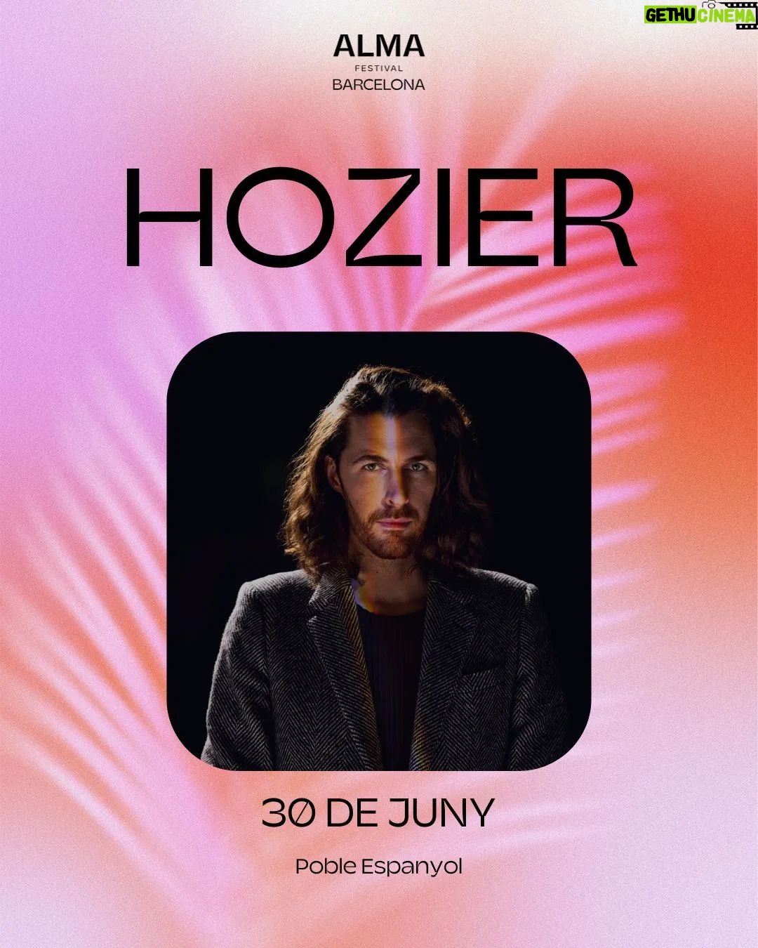 Hozier Instagram - Barcelona, I can’t wait to be back for @alma_festival 🇪🇸 See you in June! 🖤