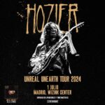 Hozier Instagram - Very excited to return to Madrid and play songs from the new album next July! Tickets are on sale December 4th, 10am CET. See you then! 🖤 Wizink Center