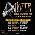 Hozier Instagram – Sincere thank you to everyone who’s bought a ticket for the extended US run, the response has been incredible. Thrilled to announce these final US 2024 shows going on sale today and can’t wait to see you in person soon. Love 🖤 🎟️ (link in story)